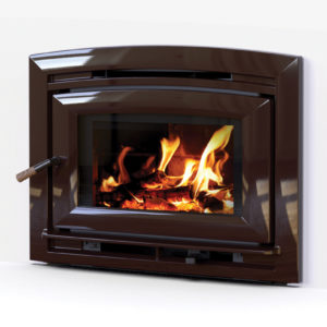 GMI 70 Wood Fireplace Insert Brown Enamel